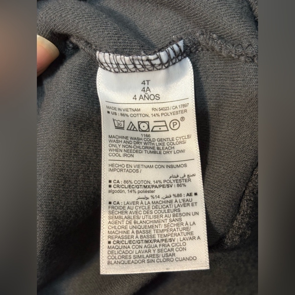 Old Navy Kids Gray Polo Shirt - Picture 4 of 4